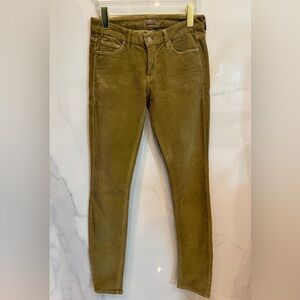 Mother Corduroy Tan Pants